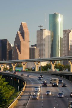 Downtown Houston skyline daytime